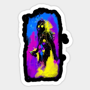 Paint Riot Sticker